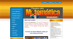 Desktop Screenshot of passeiospelamatematica.net